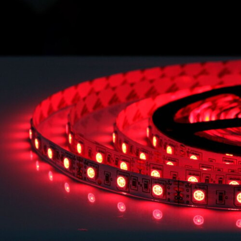 Світлодіодна стрічка OEM ST-12-5050-60-RGB-20, негерметична, 1м