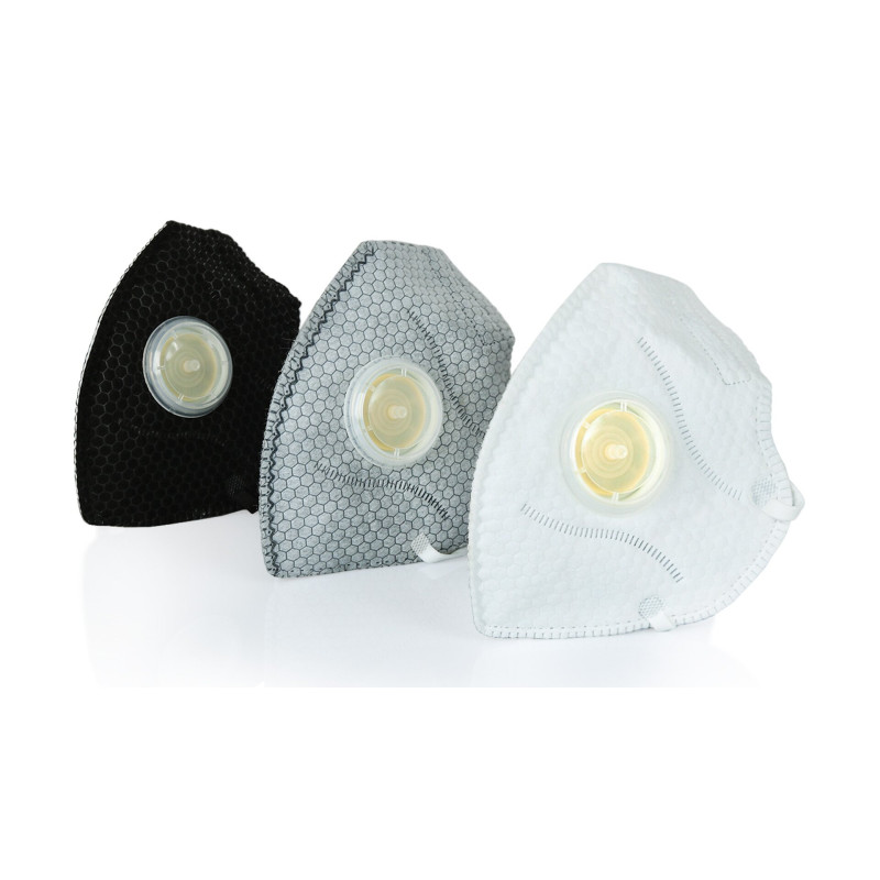 Респіратор KN95 PM2.5 G FFP2 6 шарів, сірий