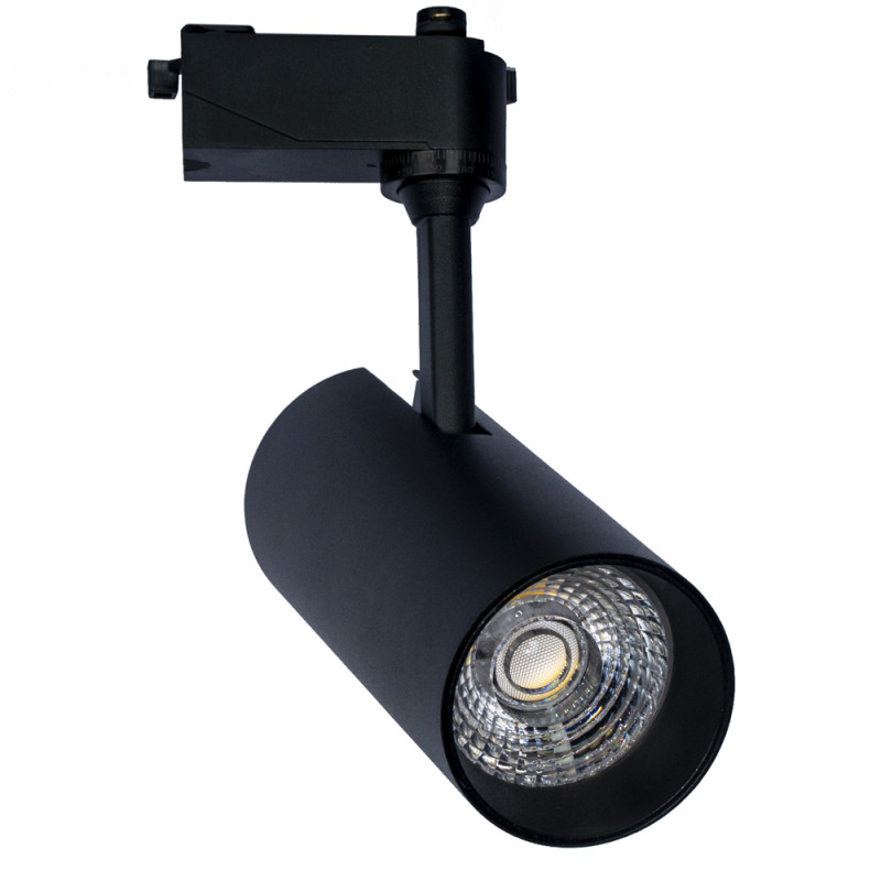 Світильник трековий Luce Intensa LI-30-01 30Вт 4200К чорний