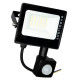 Прожектор світлодіодний з датчиком руху EVROLIGHT FM-01D-20 20W 6400К