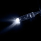 Гірлянда вулична STARLIGHT бахрома білий/жовтий Flash 75LED IP44 прозорий 2x0,7м