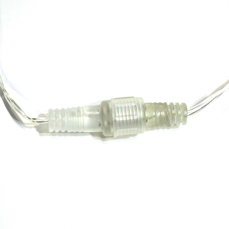Гірлянда вулична STARLIGHT бахрома білий 75LED IP44 прозорий 2x0,7м