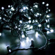 Гірлянда вулична STARLIGHT лінійна білий 100LED IP44 чорний 5м