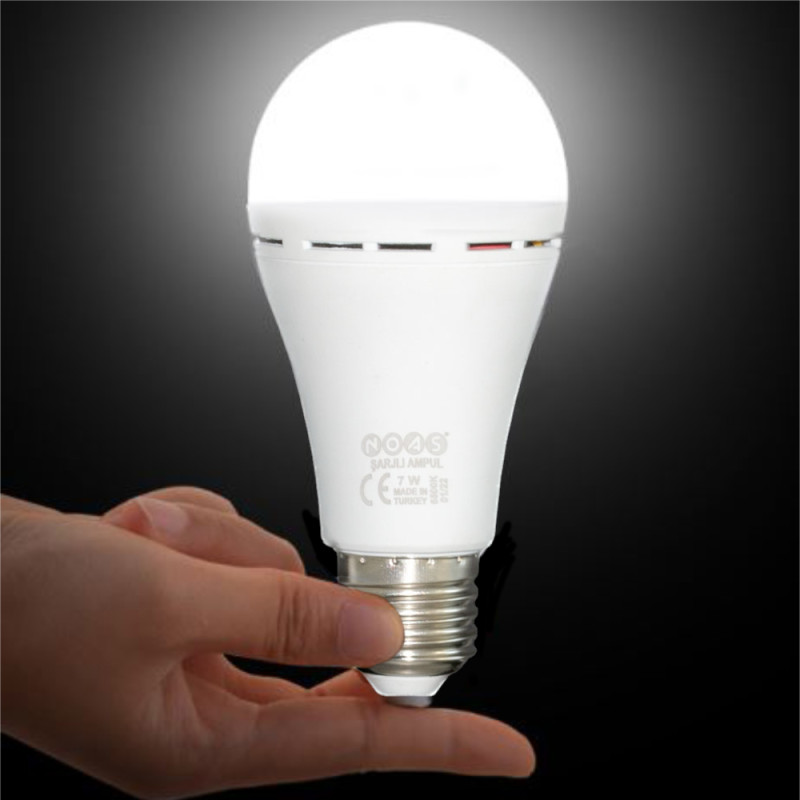 Лампа акумуляторна Е27 LED NOAS YL95-0711 6500K