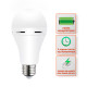 Ліхтар-лампа акумуляторна Е27 LED SL-EBL-802 АС7W DC3W 6400К