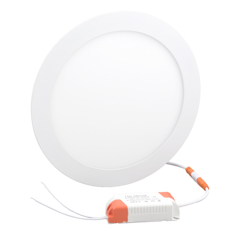 Світильник точковий врізний Євросвітло 18Вт коло LED-R-225-18 6400К