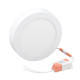 Світильник точковий накладний Євросвітло 12Вт коло LED-SR-170-12 6400К