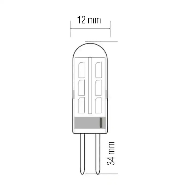 Світлодіодна лампа MIDI 1.5W G4 6400К