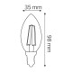 Світлодіодна лампа FILAMENT CANDLE-6 6W E14 4200K
