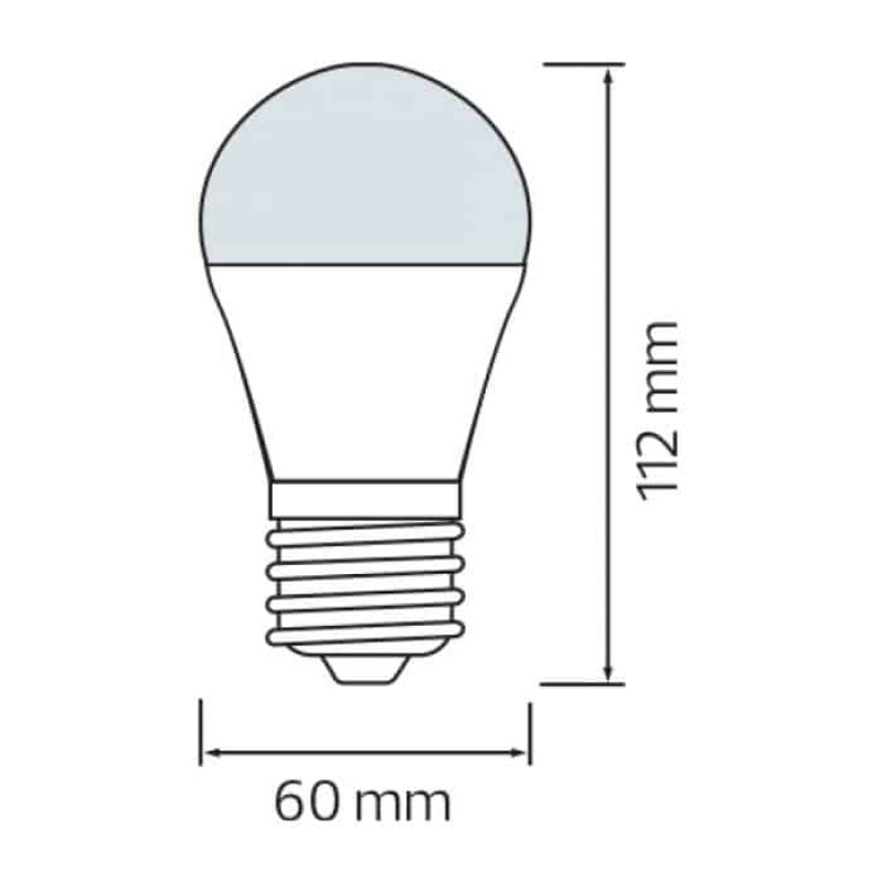 Світлодіодна лампа EXPERT-10 10W E27 3000К дімеруюча
