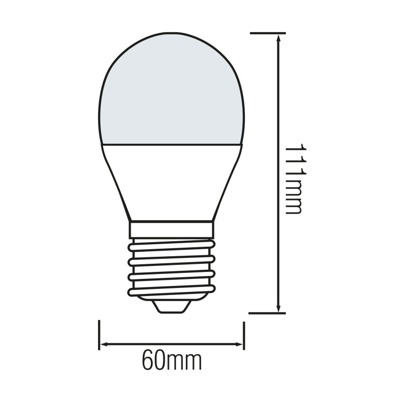 Cвітлодіодна лампа METRO-1 10W E27 4200К