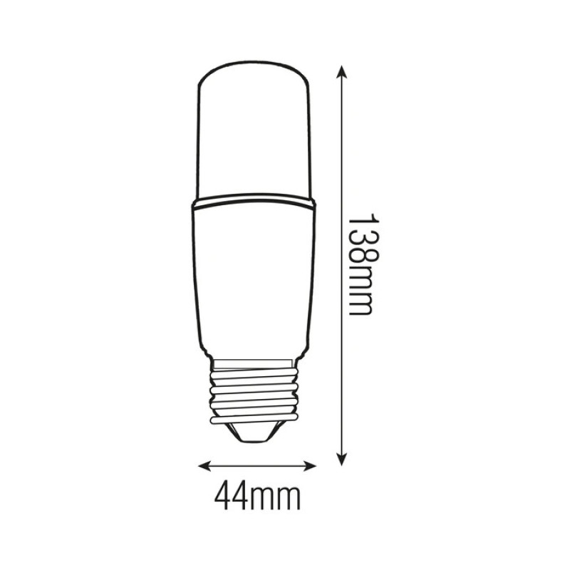 Світлодіодна лампа FOX-12 12W E27 6400К