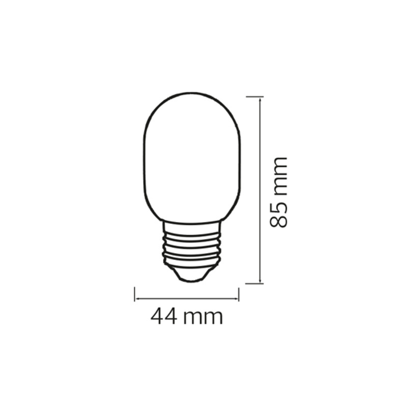Світлодіодна лампа COMFORT 2W E27