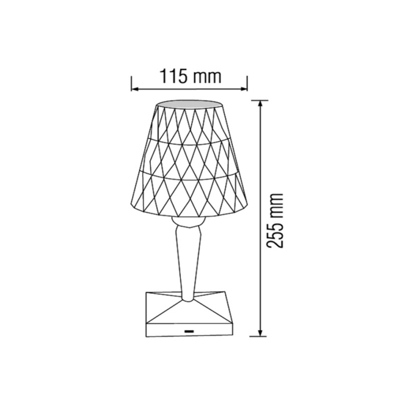 Світильник настільний LED INTER-3CCT 1W