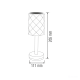 Світильник настільний LED WANDA-3CCT 1W