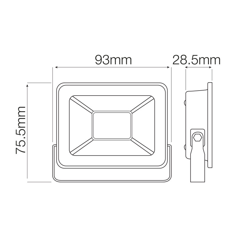 Прожектор світлодіодний PARS-10 10W 2700K