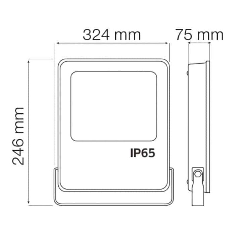 Прожектор світлодіодний LION-100 100W 6400K