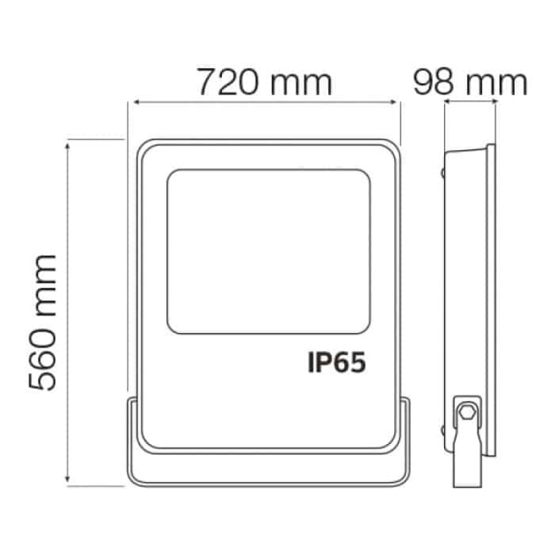 Прожектор світлодіодний LION-500 500W 6400K