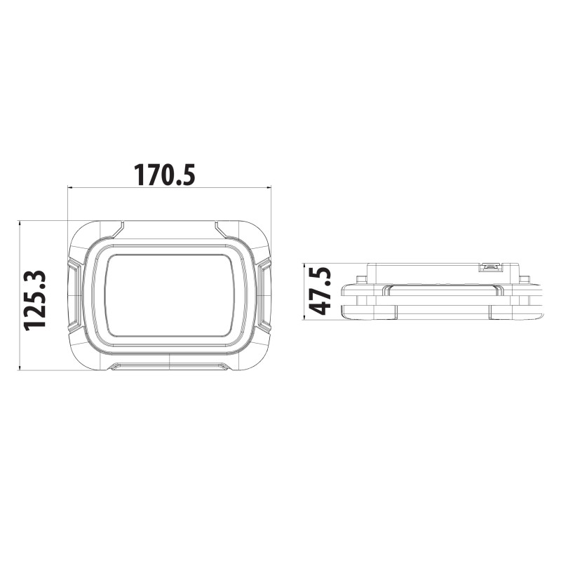 Прожектор світлодіодний PANDA-10 10W 6400K