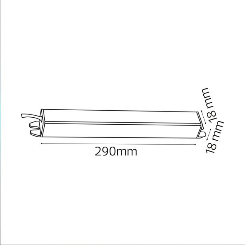 Слім драйвер для стрічки LED VIPA-60