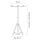 Підставка під прожектор подвійна TRIPOD DOUBLE