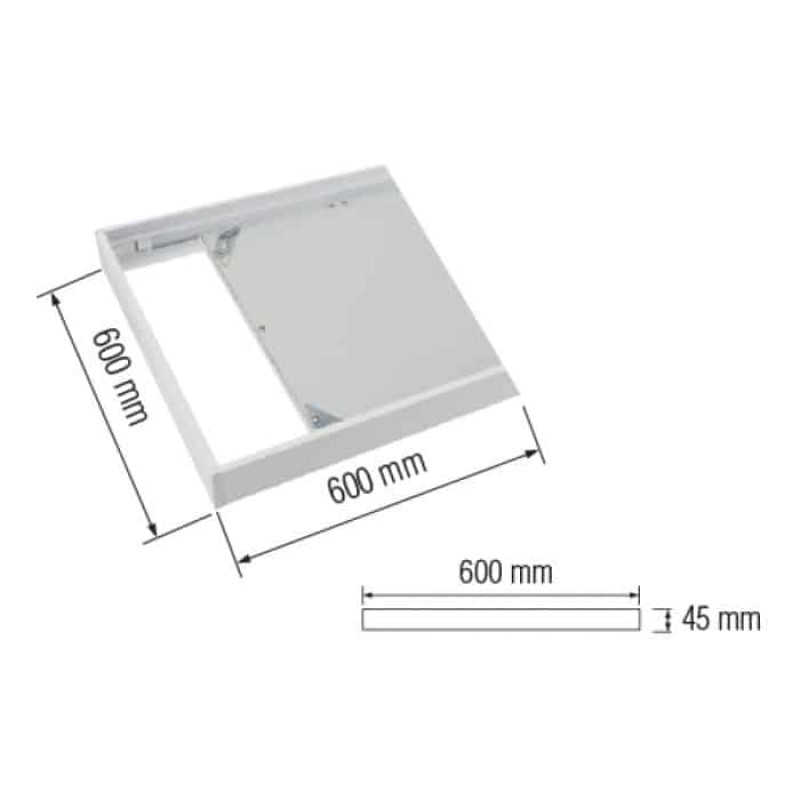 Рамка накладна для панелі Galaksi Frame-6060