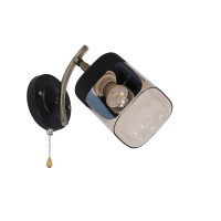Бра настінне Sirius B N3878/1W AB+BK