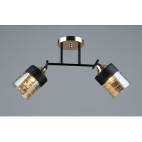 Люстра стельова Sirius B A4128/2 BK+FGD