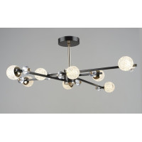 Люстра світлодіодна Sirius B N6189/8 COFFEE+FGD 96W