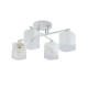 Люстра стельова Sirius 07245/4 Matte White+CR на 4 плафони