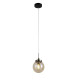 Люстра підвісна Sirius 74405/1P Antique Brass + Matte black на 1 плафон