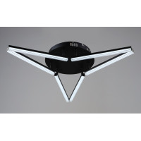 Люстра стельова світлодіодна VALESO YH1324/6 BK, LED 36W, Чорний