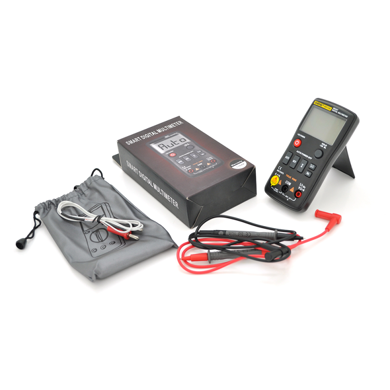 Мультиметр ANENG AN113A. Вимірювання: V DC, V AC, A DC, A AC, Ω, °C/°F, Hz, %, NCV. Функції: True RMS, дзвінки, перевірка діодів, автовідключення Мультиметр ANENG AN113A. Вимірювання: V DC, V AC, A DC, A AC, Ω, °C/°F, Hz, %, NCV. Функції: True RMS, дзвінк