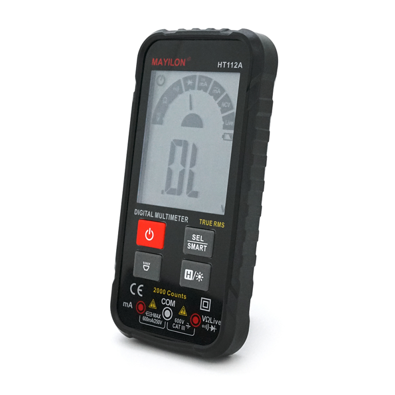 Мультиметр Mayilon HT-112A. Вимірювання: V, A, Ω, C, F. Мультиметр Mayilon HT-112A. Вимірювання: V, A, Ω, C, F.