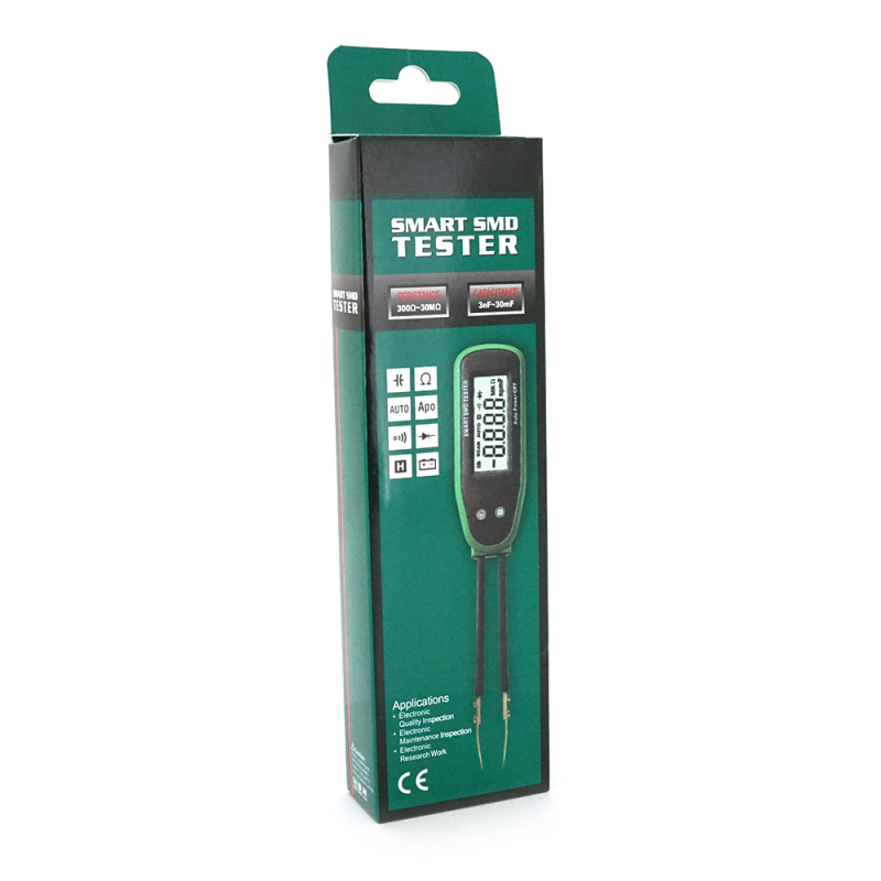 Мультиметр Mayilon MY-8910 (Тестер SMD), вимірювання: R, C Мультиметр Mayilon MY-8910 (Тестер SMD), вимірювання: R, C