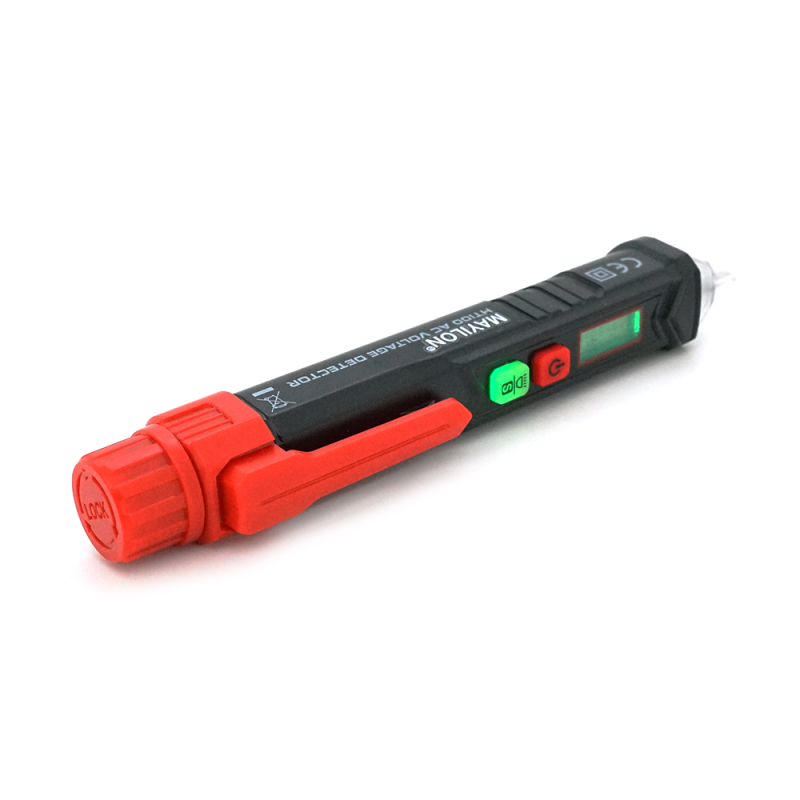 Тестер напруги Mayilon HT-100, 12-1000V AC/DC, світлова/звукова індикація, 150x25x15 мм, 50 г Тестер напруги Mayilon HT-100, 12-1000V AC/DC, світлова/звукова індикація, 150x25x15 мм, 50 г