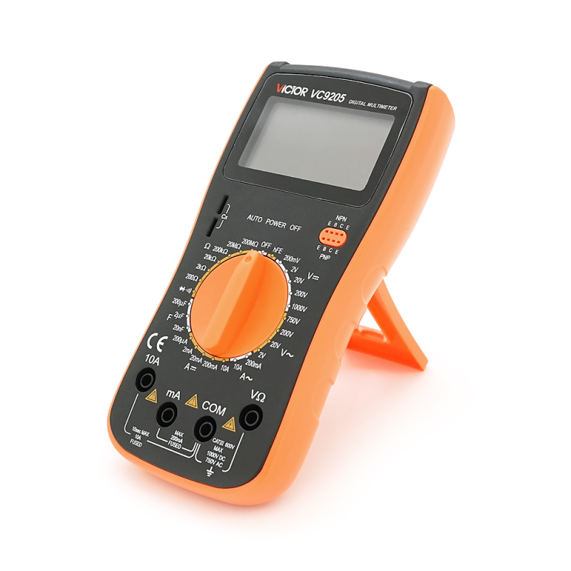 Мультиметр Victor VC9205, вимірювання: V, A, R, С, F Мультиметр Victor VC9205, вимірювання: V, A, R, С, F