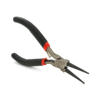 Круглогубці Voltronic, 4,5-дюймові, чорно-червоні ручки, 120мм