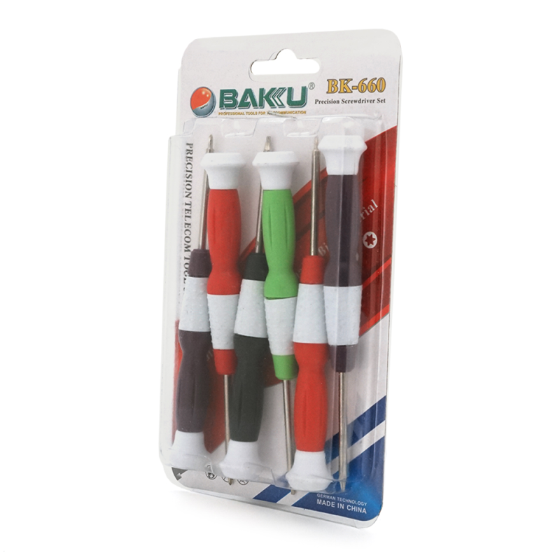 Набір викруток BAKKU BK-660 (6 викруток), Blister-box Набір викруток BAKKU BK-660 (6 викруток), Blister-box