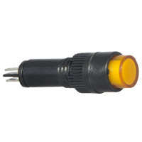 Сигнальна арматура AD22E-8DS жовта 220V АC