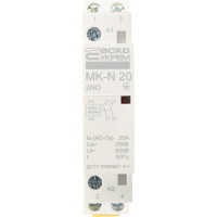 Модульний контактор MK-N 2P 20A 2NO 220V