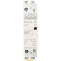 Модульний контактор MK-N 2P 25A 2NO 220V