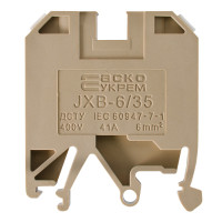 Клемник JXB 6/35 жовтий