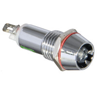 Сигнальна арматура AD22C-10  біла 24V AC/DC