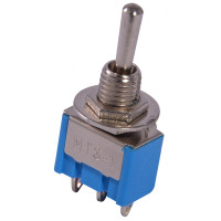Тумблер MTS-103 ON-OFF-ON 3Пол. *3Конт.  Тумблер MTS-103 ON-OFF-ON 3Пол. *3Конт.