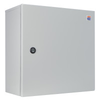 Корпус з монтажною панеллю металевий 40*40*25, IP31, серії UBox