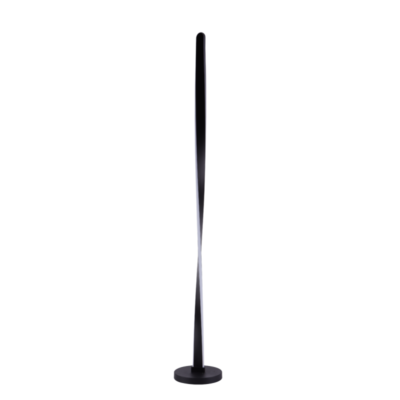 Торшер сучасний світлодіодний Sirius LDD1008 BK 62W чорний