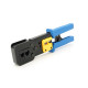 Інструмент HY-376Z з храповиком для обтискача RJ-45 (8P8C) та RJ-12/11 (6P6C),  6P / 8P + обрізка наскрізних конекторів Інструмент HY-376Z з храповиком для обтискача RJ-45 (8P8C) та RJ-12/11 (6P6C),  6P / 8P + обрізка наскрізних конекторів