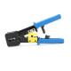 Інструмент HY-376Z з храповиком для обтискача RJ-45 (8P8C) та RJ-12/11 (6P6C),  6P / 8P + обрізка наскрізних конекторів Інструмент HY-376Z з храповиком для обтискача RJ-45 (8P8C) та RJ-12/11 (6P6C),  6P / 8P + обрізка наскрізних конекторів
