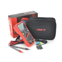 Мультиметр UNI-T UT61B+ Вимірювання: V AC/DC, AC/DC, Ω, C, Hz, Duty (NCV, True RMS); Функції: DataHold, Max/Min, REL Мультиметр UNI-T UT61B+ Вимірювання: V AC/DC, AC/DC, Ω, C, Hz, Duty (NCV, True RMS); Функції: DataHold, Max/Min, REL